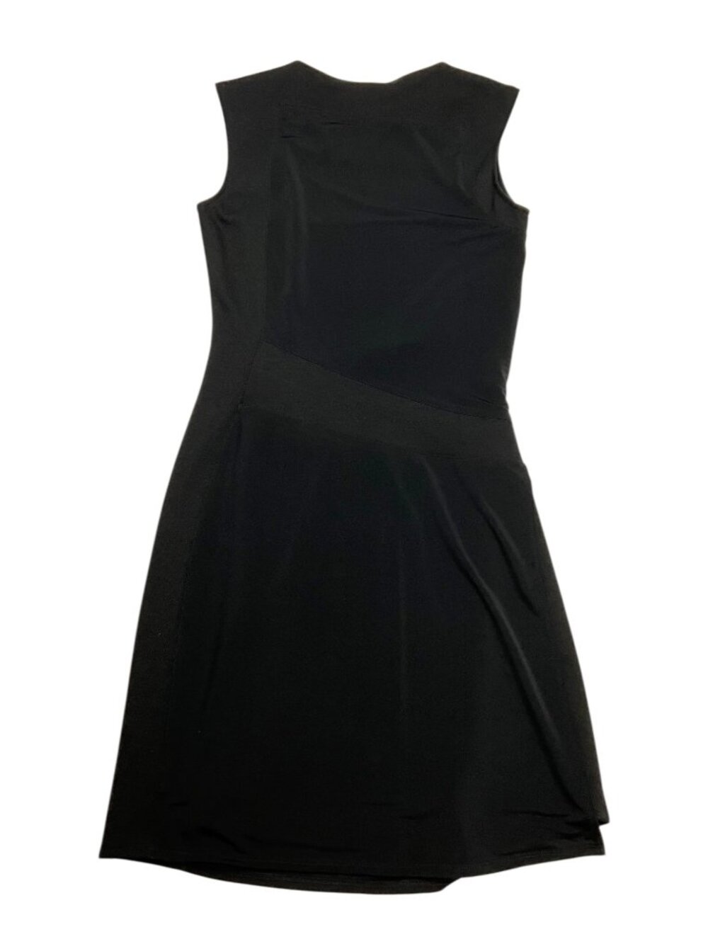 Helmut Lang Draped Mini Dress S Black Sleeveless - Picture 9 of 16